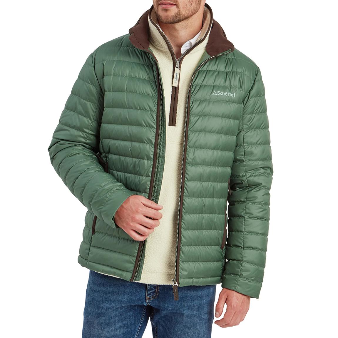 Moss Green Hallaton Down Jacket main product photo