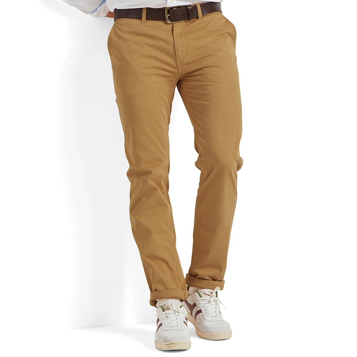 Mustard Stretch Chichester Chinos main product photo