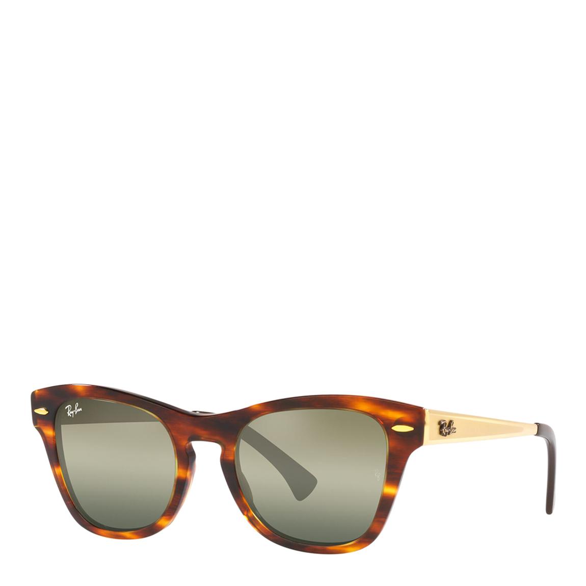 Striped Havana Sunglasses 50mm main product photo