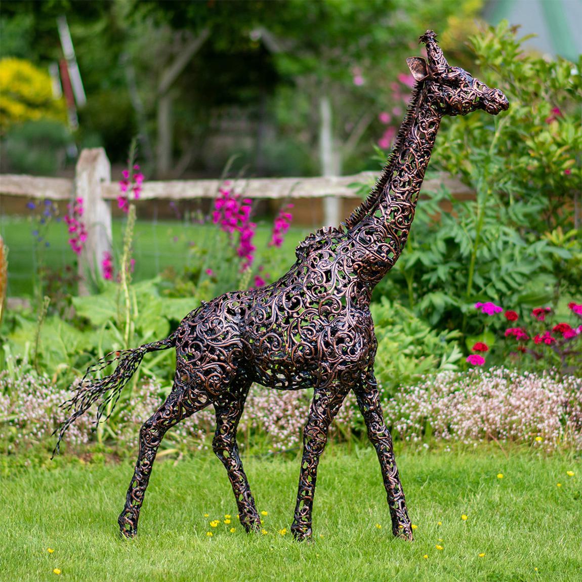 Bronze Giraffe Sculpture Small main product photo