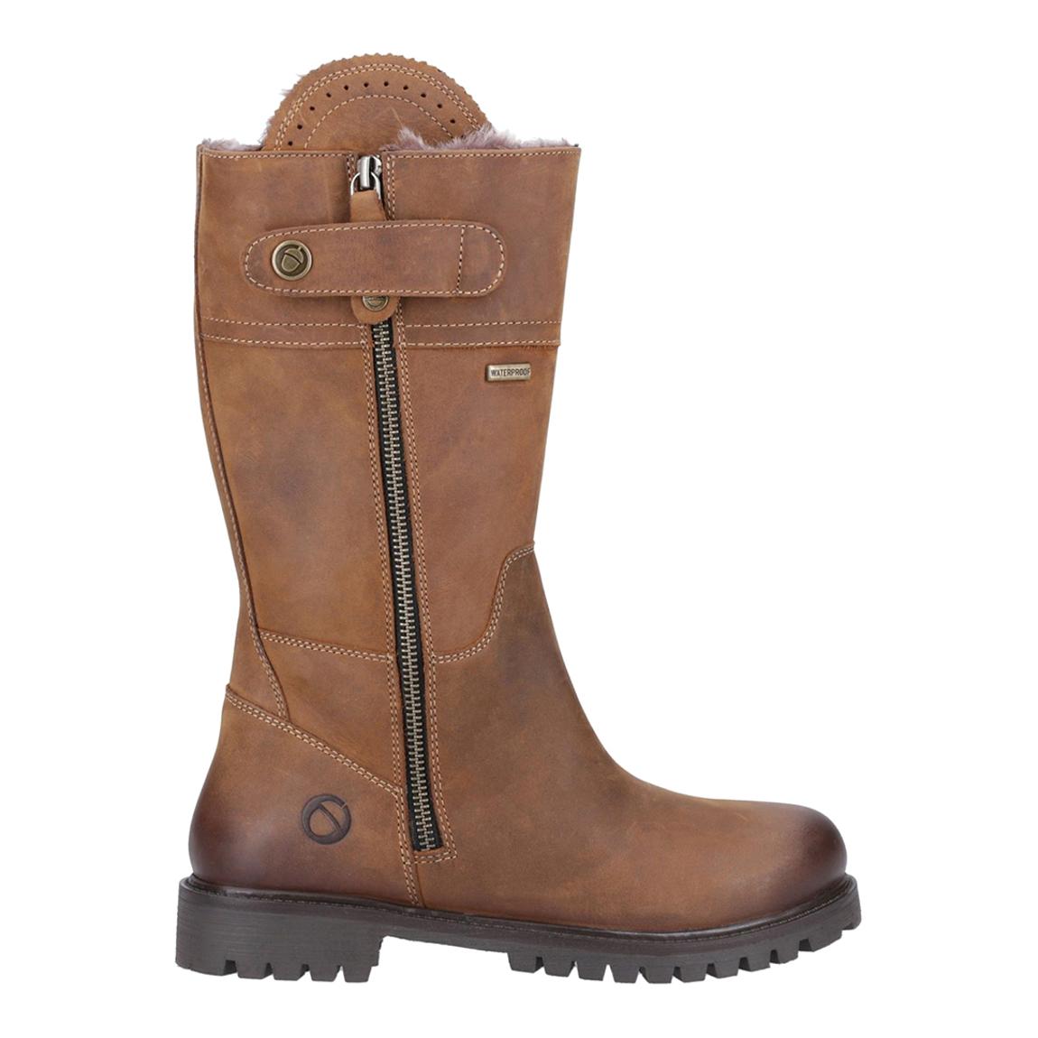 Women TAN Bushcombe Long Boot main product photo