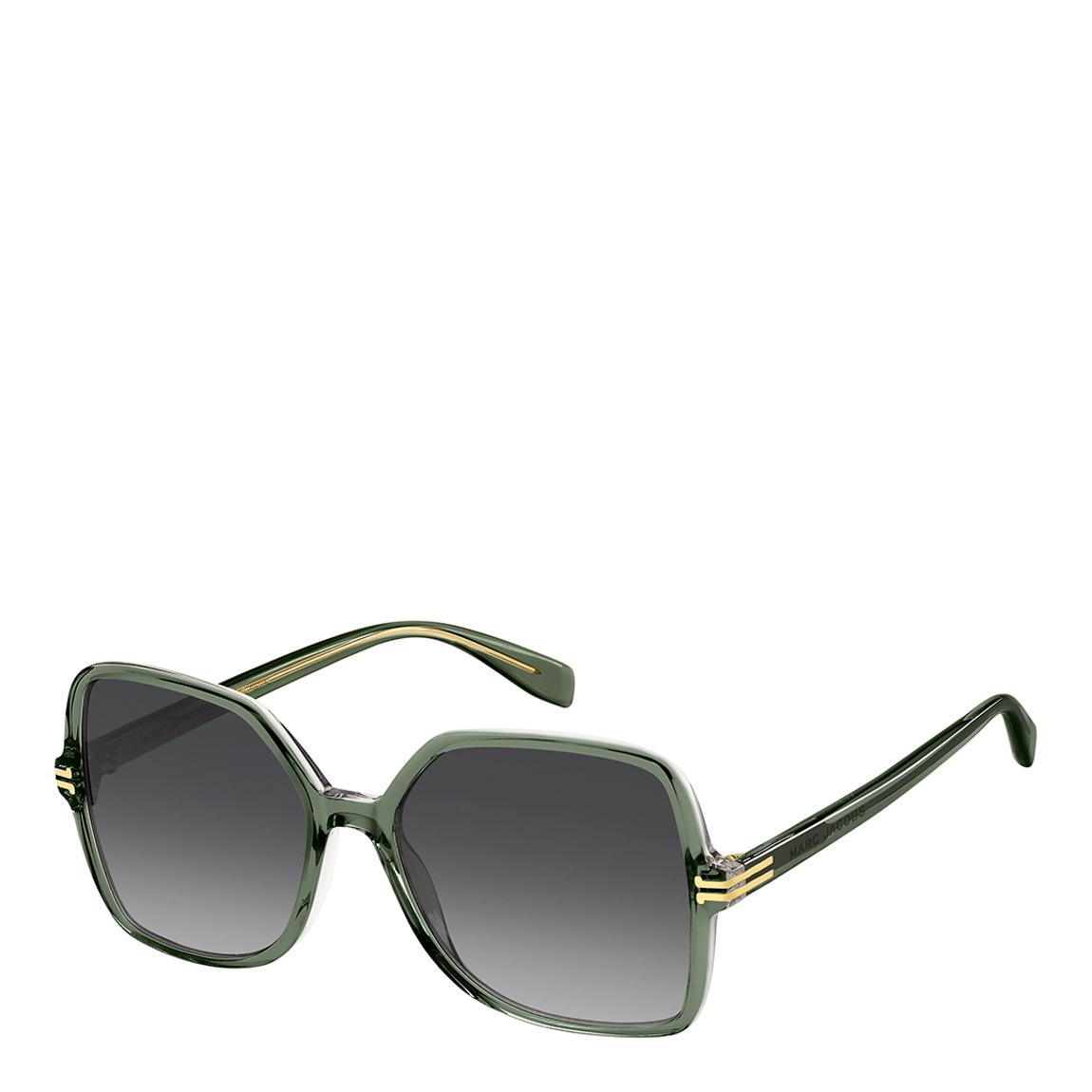 Green Crystal Square Sunglasses 57mm main product photo