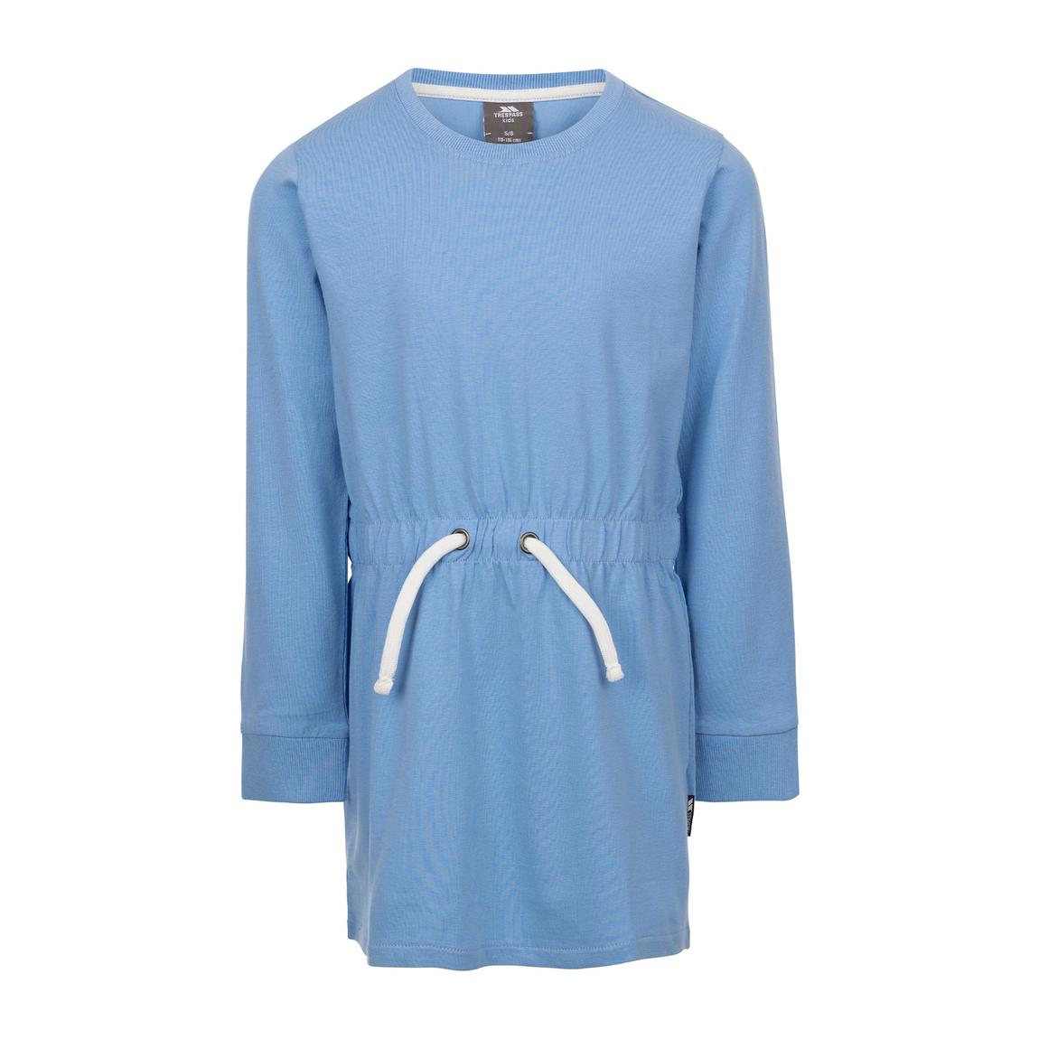 Casual Dress Junie Cotton Cornflower Blue main product photo