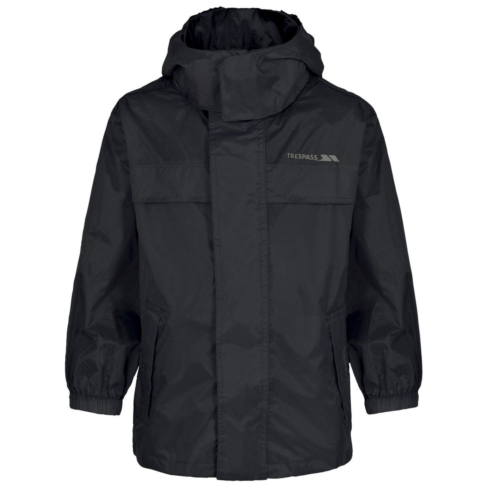 Kids Unisex Packa Pack Away Waterproof Jacket Black main product photo