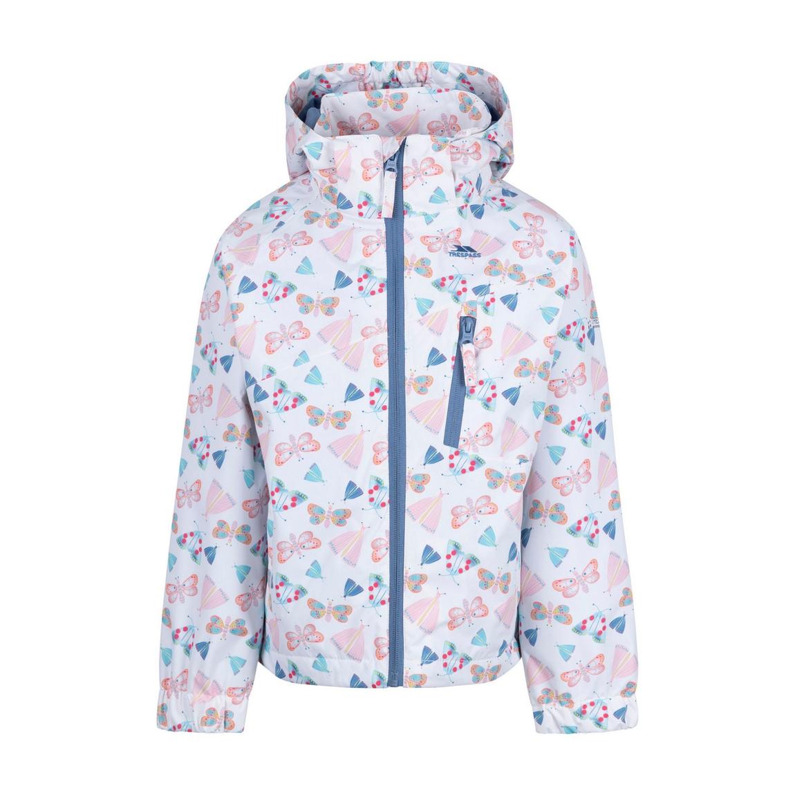 Waterproof Jacket Fluttery Polyester White main product photo