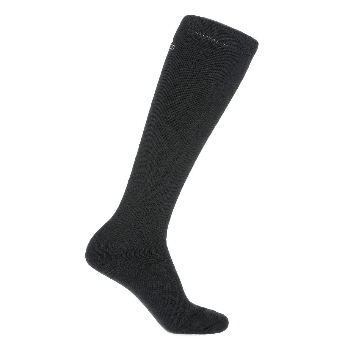 Ski Socks Tech Luxury Merino Wool Black main product photo