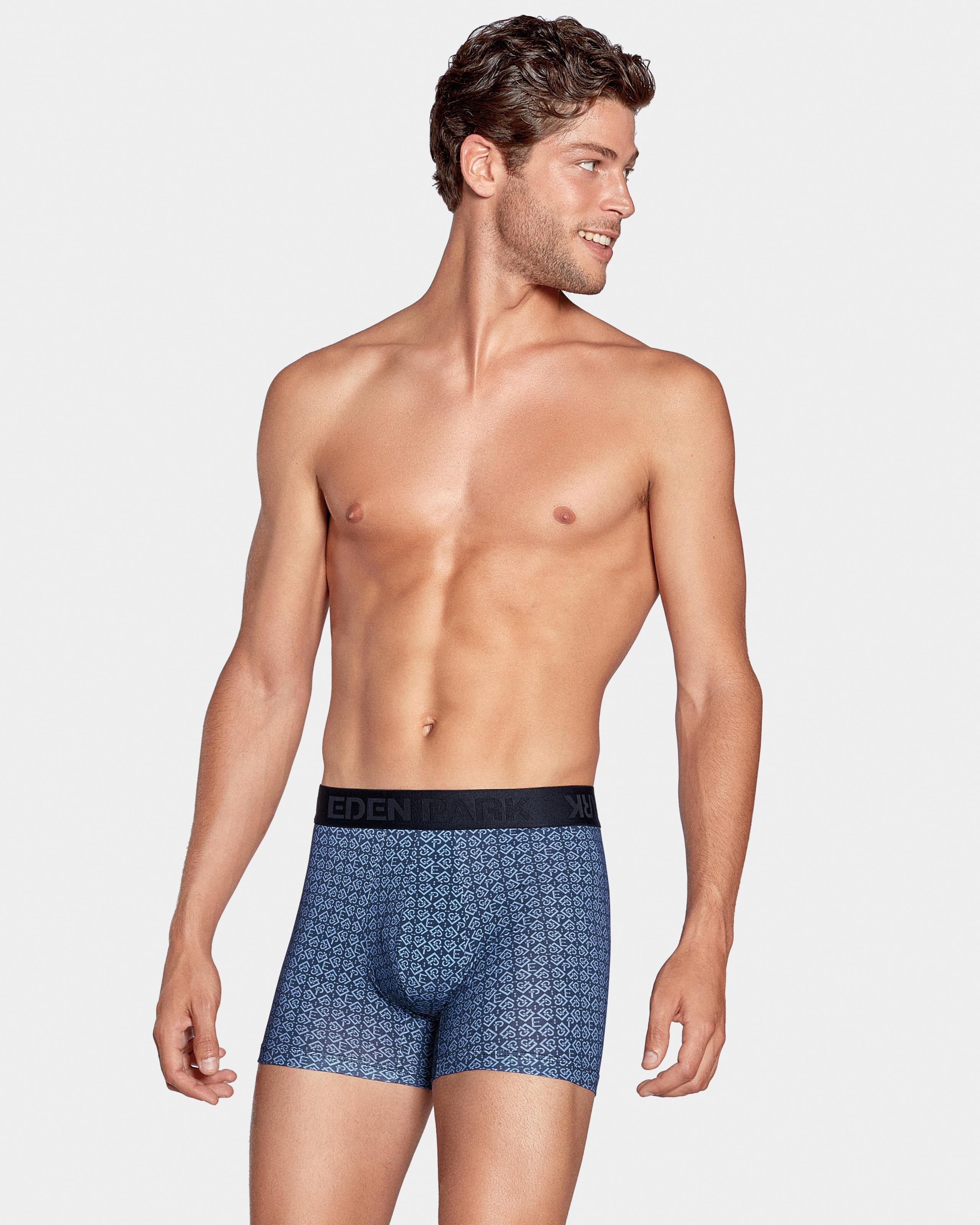 Lot de 2 boxers signature en coton main product photo