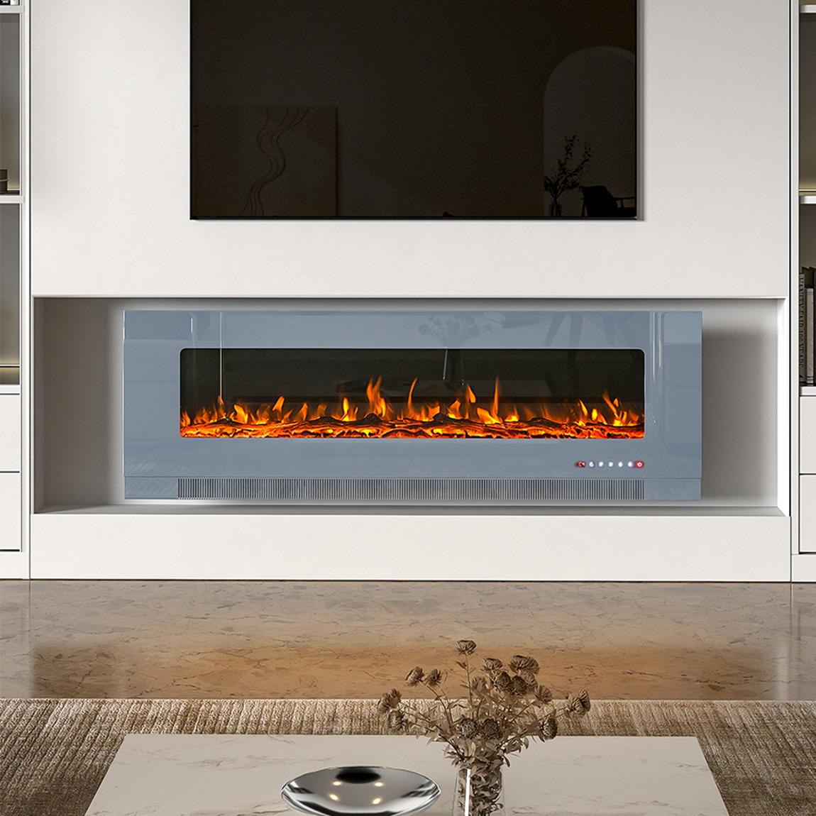 60inch Wall Mounted Electric Fireplace main product photo