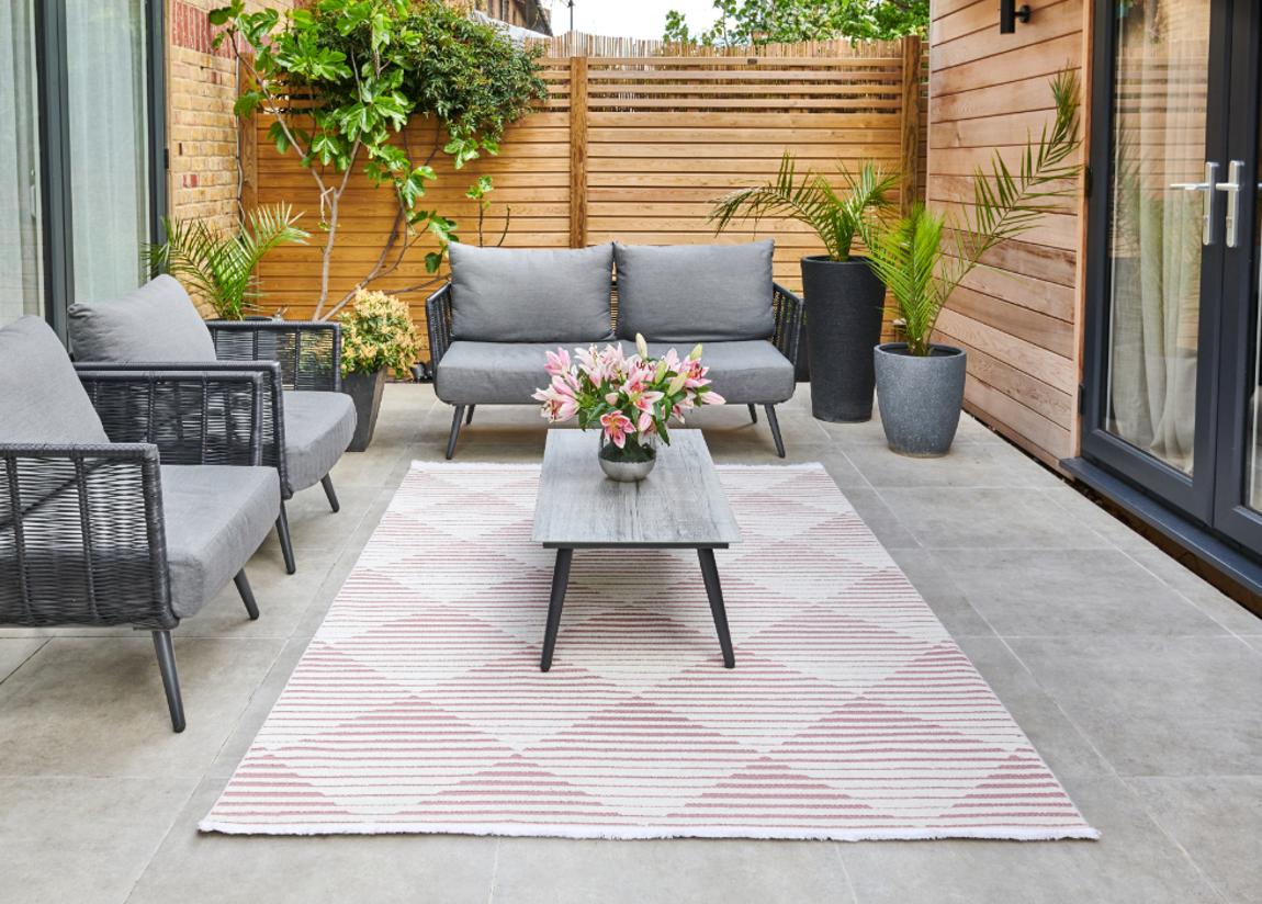 Jazz Indoor Outdoor Rug Rose - 220cm x 160cm main product photo