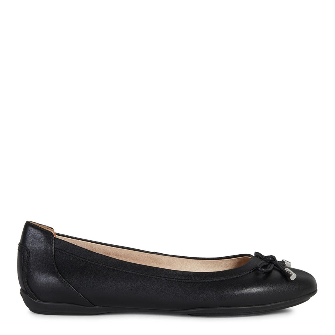 Women's Black Charlene Ballerina Flat main product photo