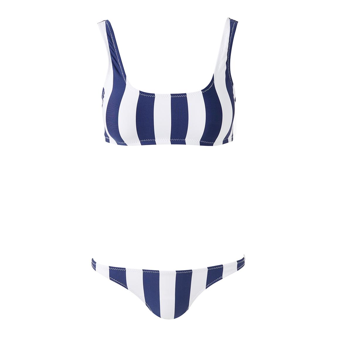 Ponza Top Navy Stripe main product photo