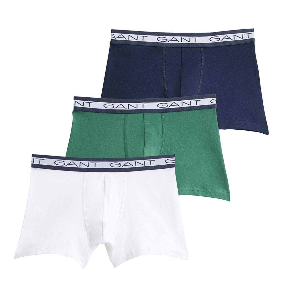 Green Core 3-Pack Cotton Blend Trunks main product photo