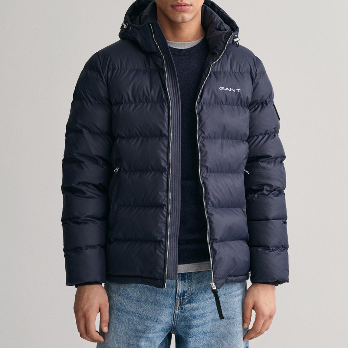 Navy Active Cloud Padded Coat main product photo