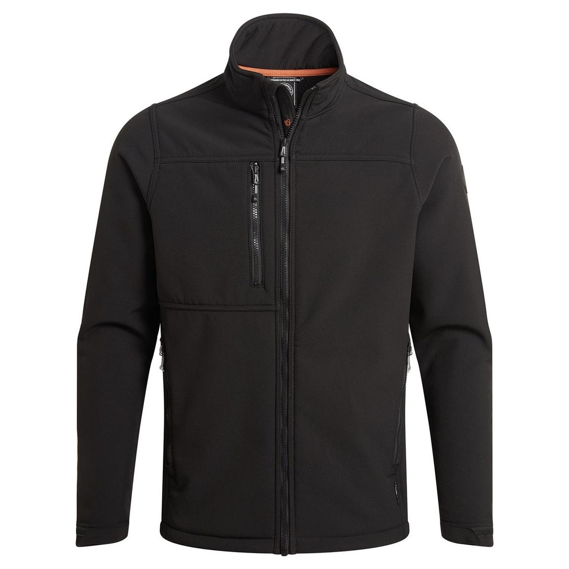 Soft Shell Jacket Whitby Mixed Black main product photo