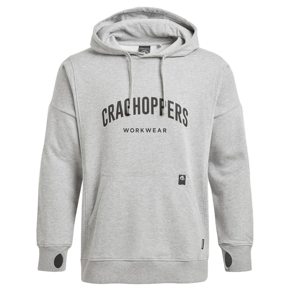 Hoodie Workwear Oulston Organic Cotton Soft Grey Marl main product photo