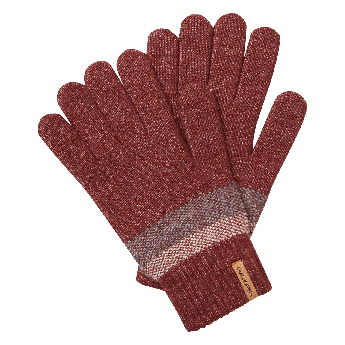 Winter Gloves Forster Recycled Polyester Axinite Red main product photo