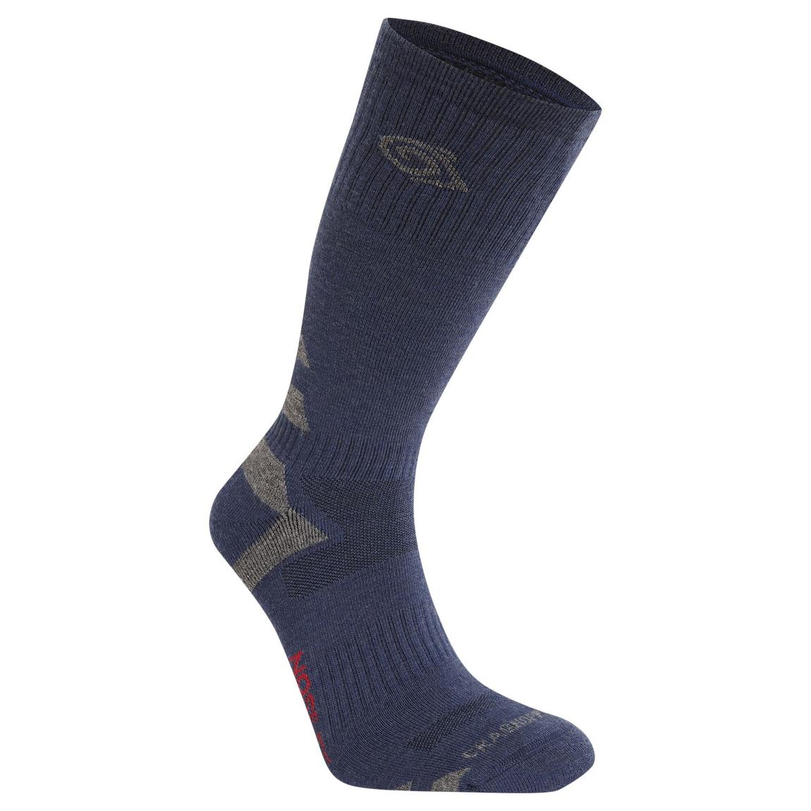 Socks Merino Wool Blue Navy/Coast Grey main product photo