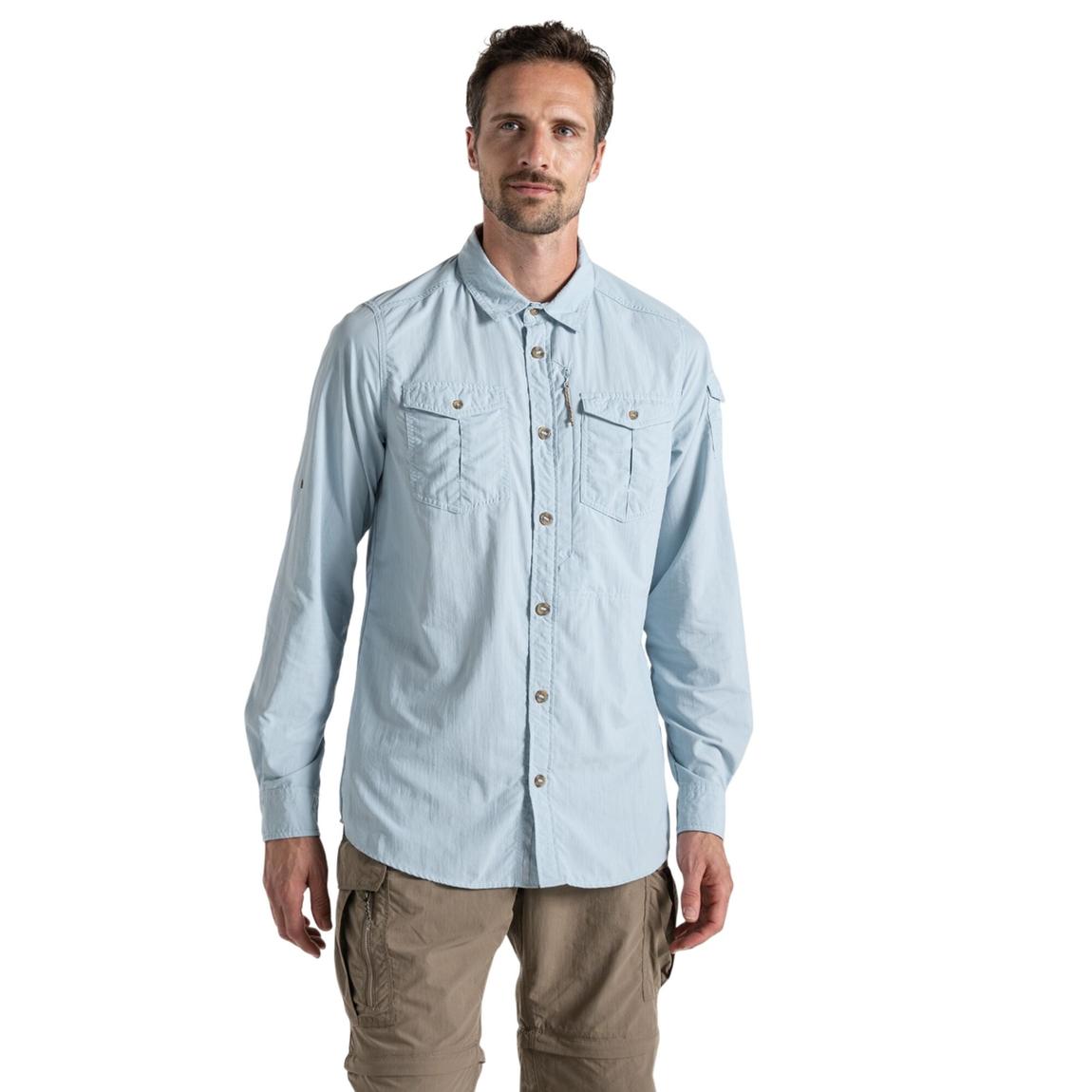 Shirt Adventure III Recycled Polyamide Niagara Blue main product photo