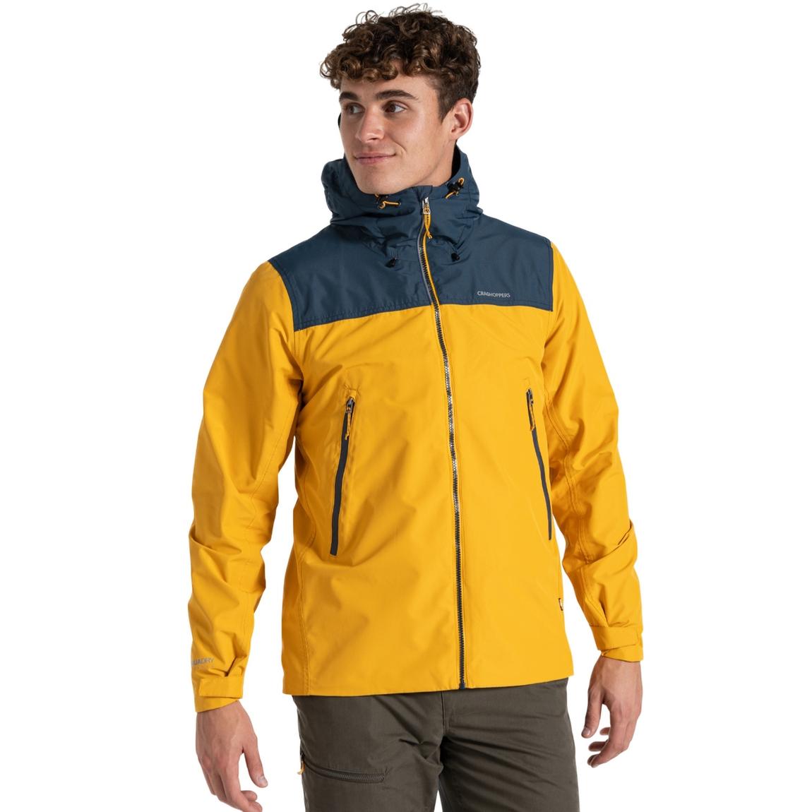 Waterproof Jacket Vanth Mixed Warbler Yellow/Blue Stone main product photo