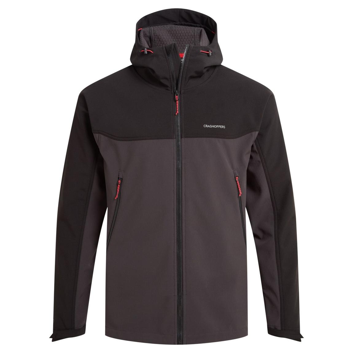 Waterproof Jacket Seer Polyester Black/Black Pepper main product photo
