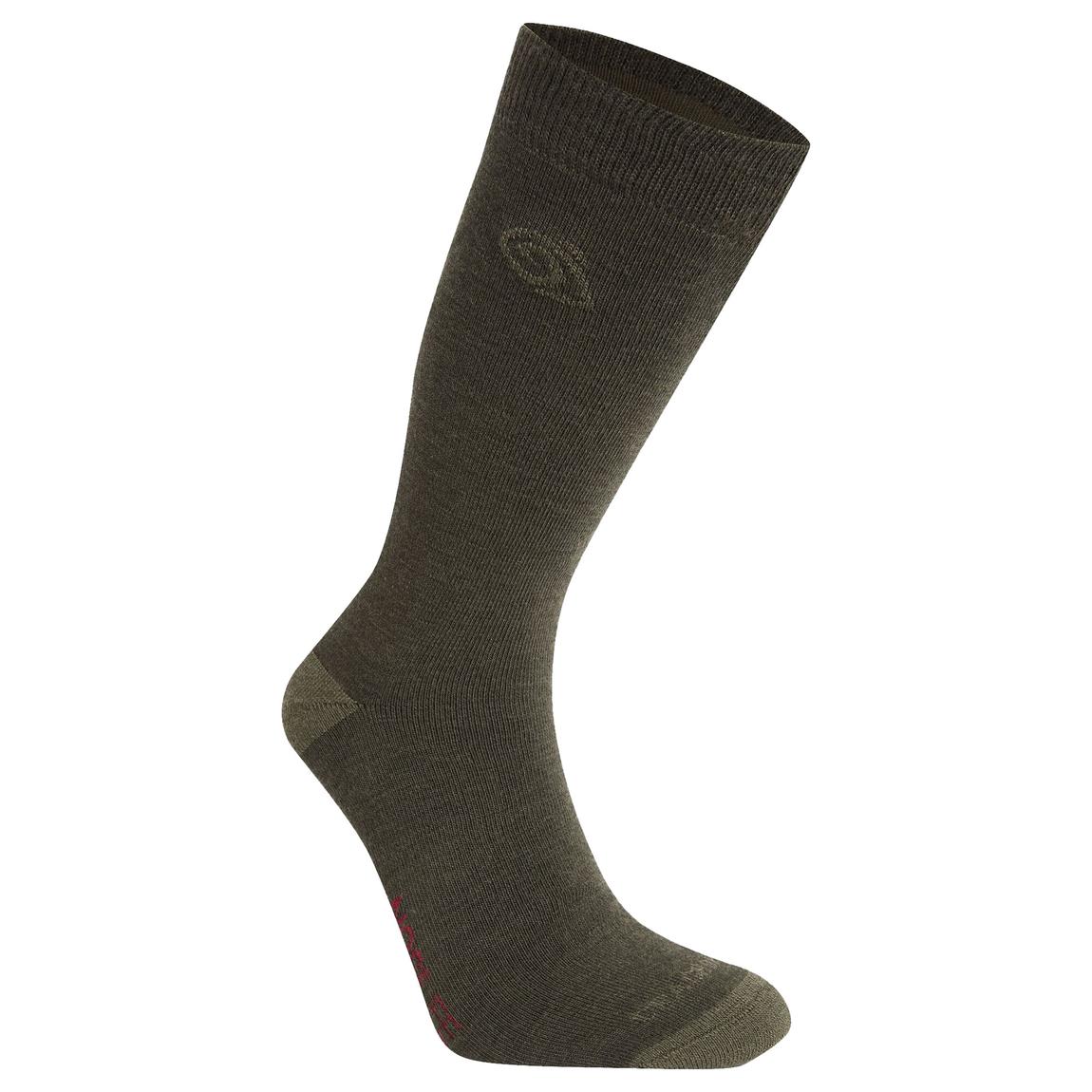 Boot Socks Merino Wool Woodland Green main product photo