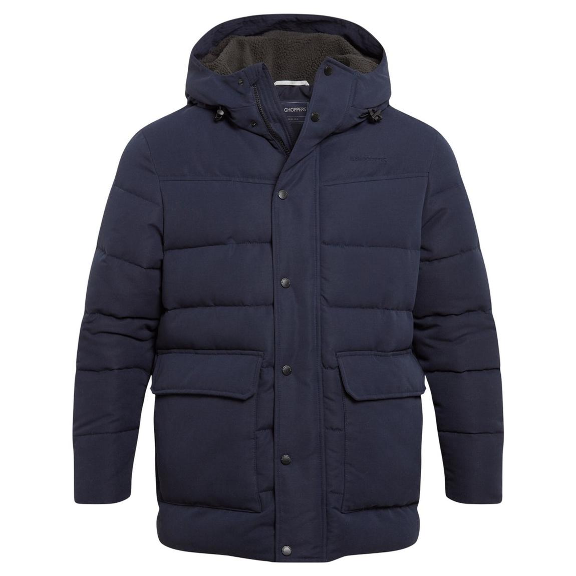 Padded Jacket Aaron Polyester Blue Navy main product photo