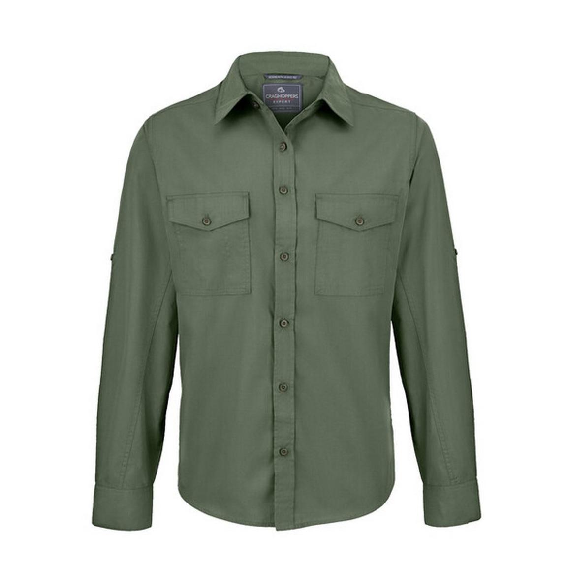 Shirt Expert Kiwi Polyester Dark Cedar Green main product photo