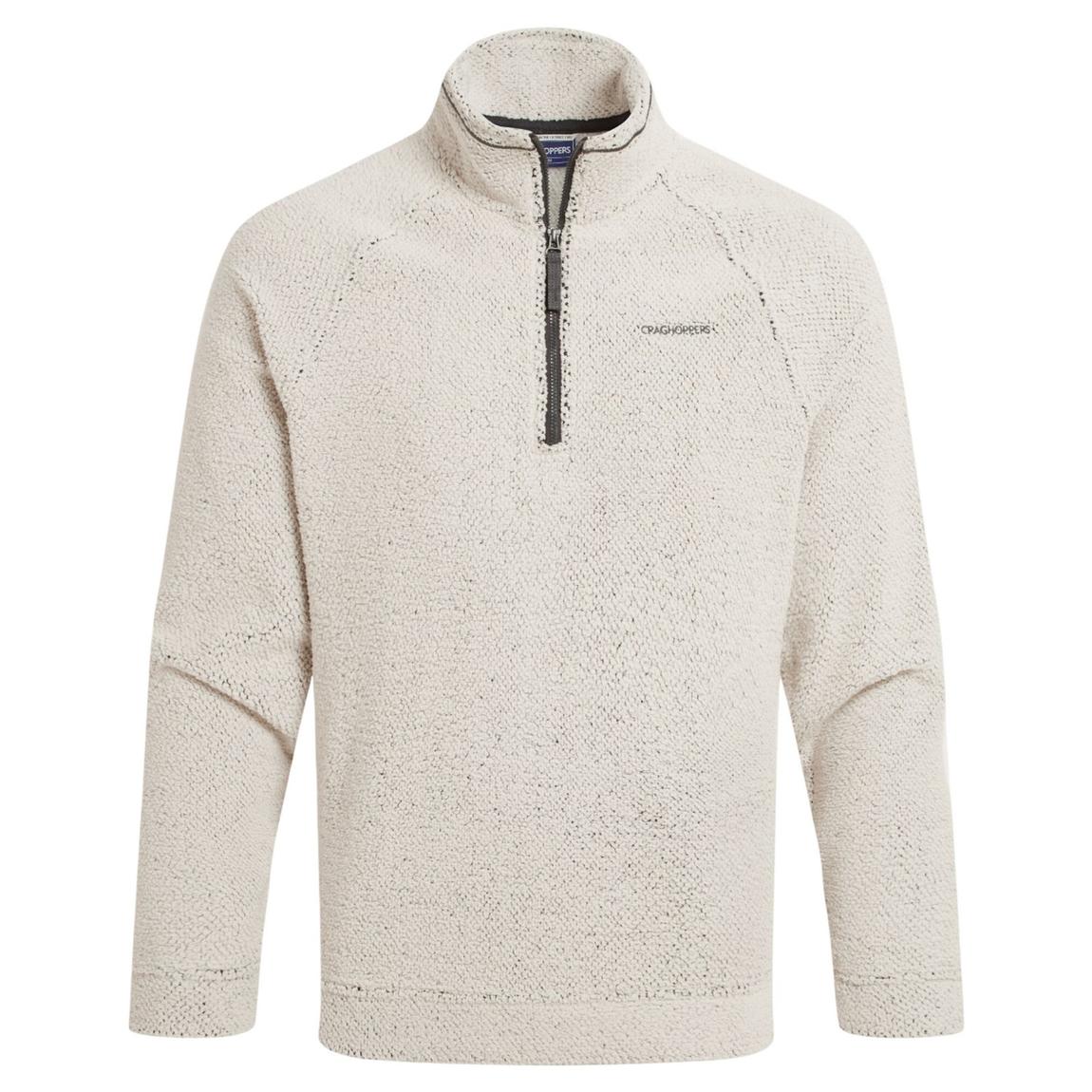 Fleece Top Karlton Recycled Polyester Ecru main product photo