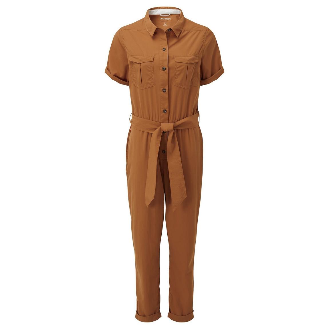 Jumpsuit Rania Polyamide Toasted Pecan main product photo