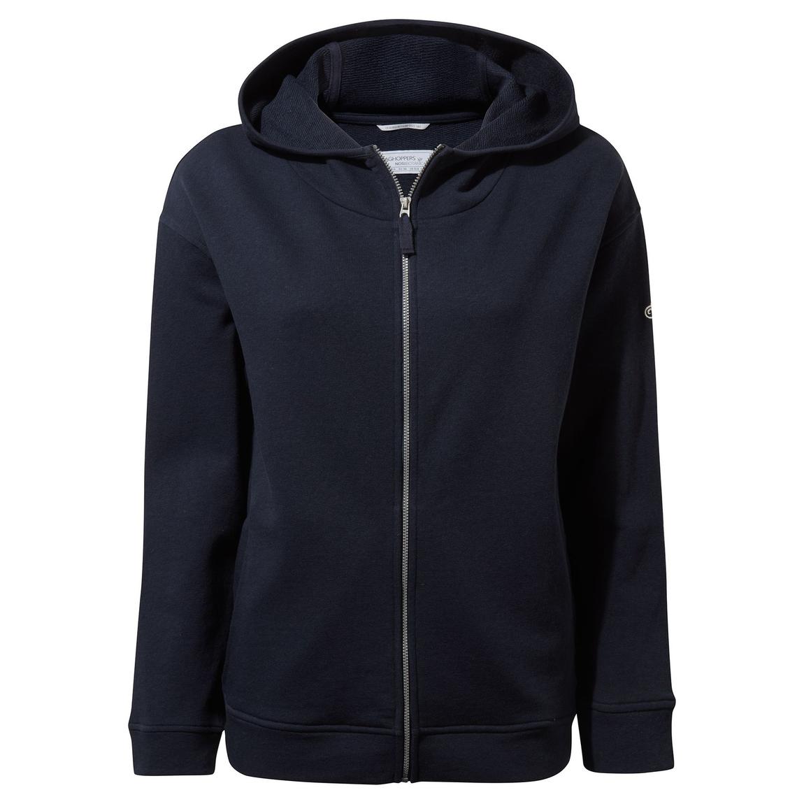 Hooded Jacket Eden Cotton Navy main product photo