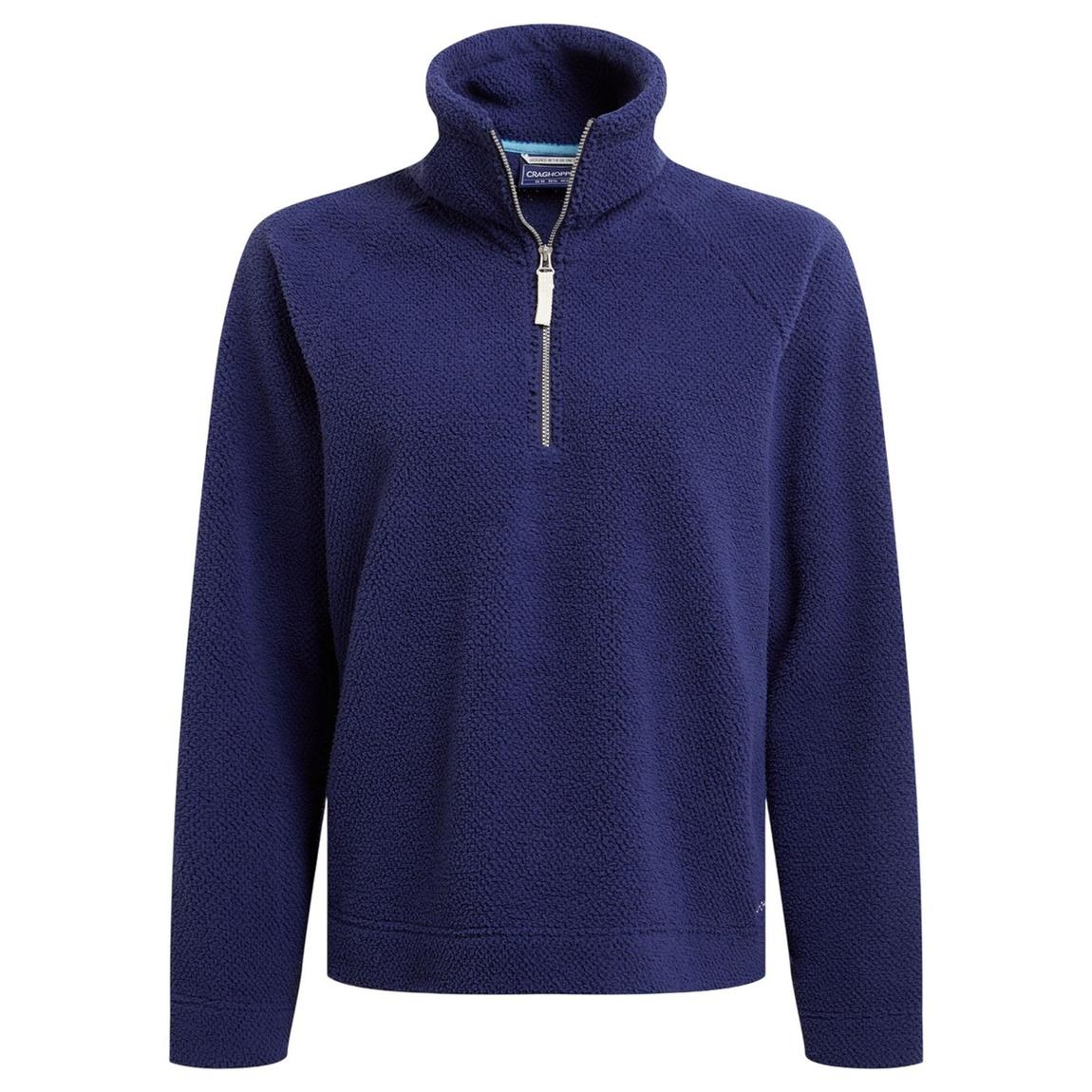 Fleece Top Raya Polyester Indigo Blue main product photo