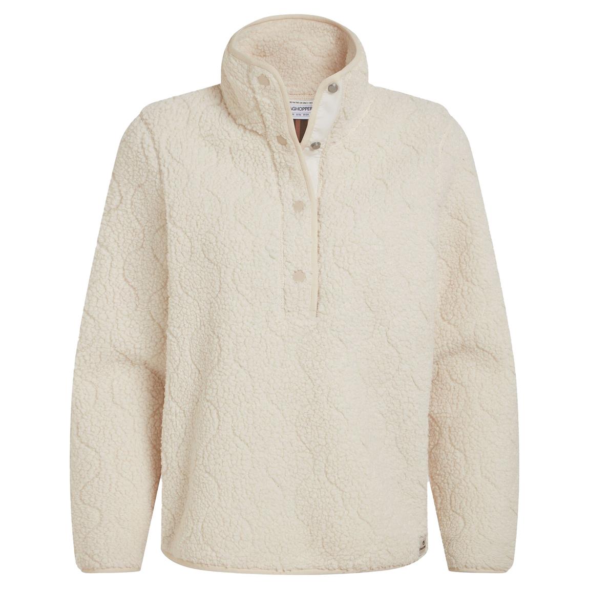 Fleece Top Massey Recycled Polyester Ecru main product photo
