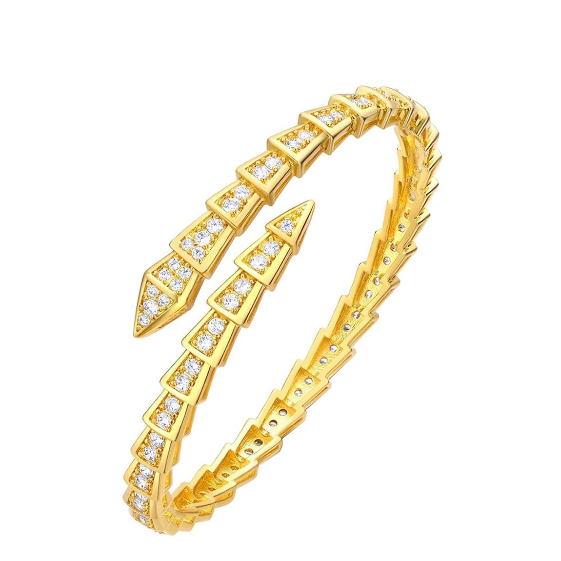 18K Gold Motif Wrap Bracleet main product photo