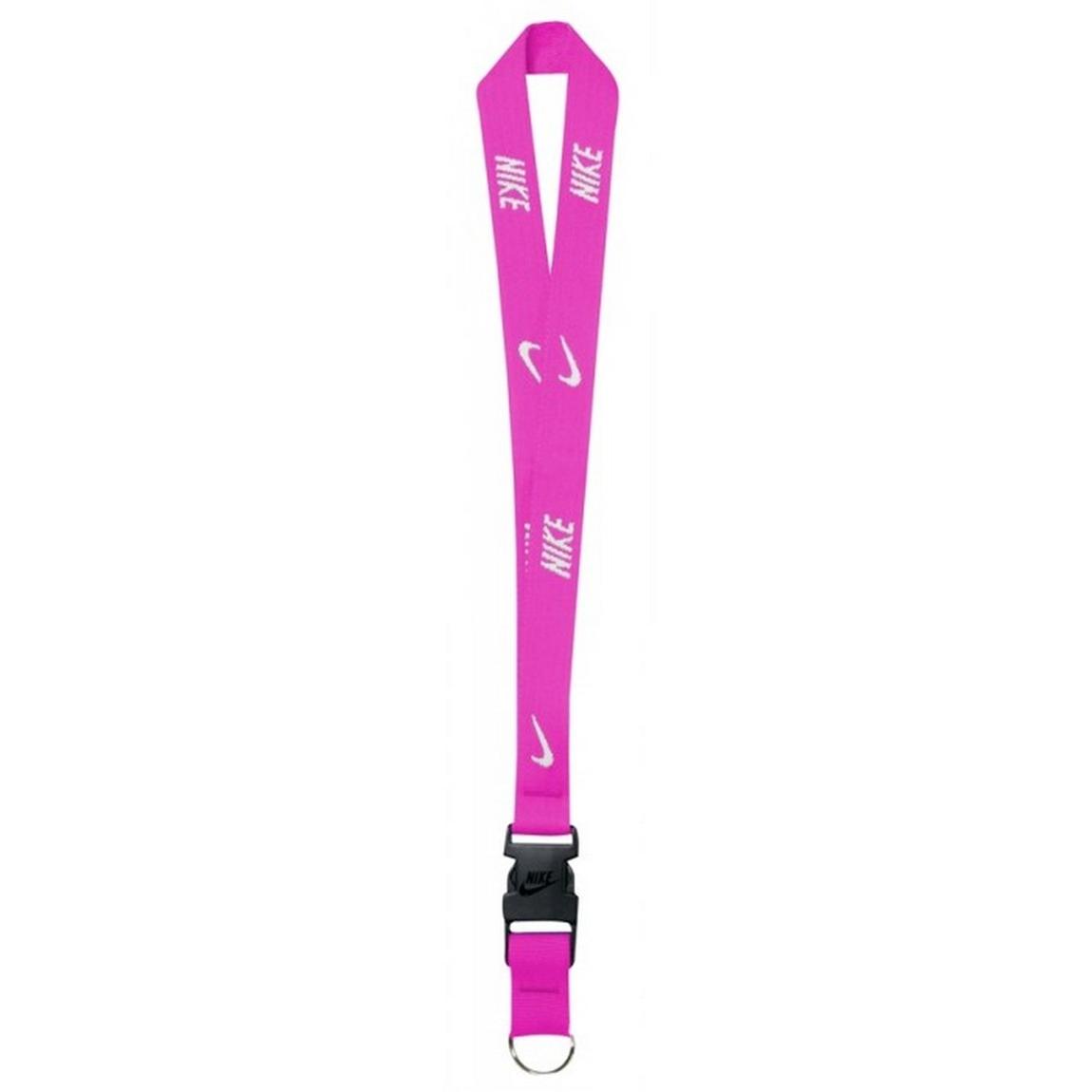 Lanyard Polyester Pink/White main product photo