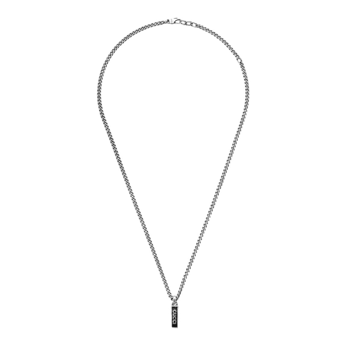 925 sterling silver Gucci Necklace With Enamel Pendant main product photo