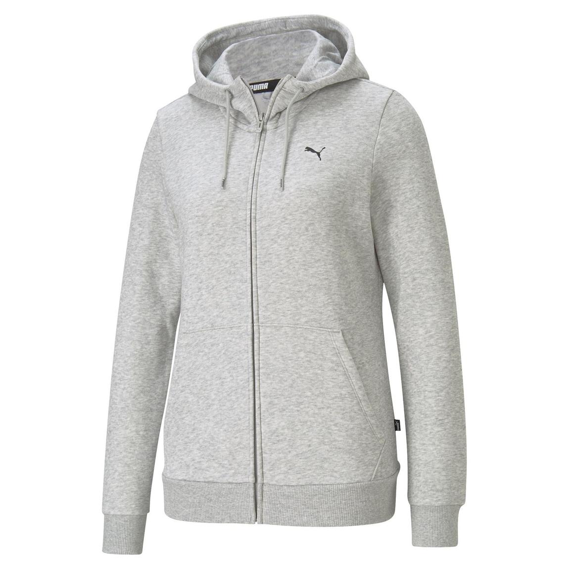 Full Zip Hoodie Cotton Grey main product photo