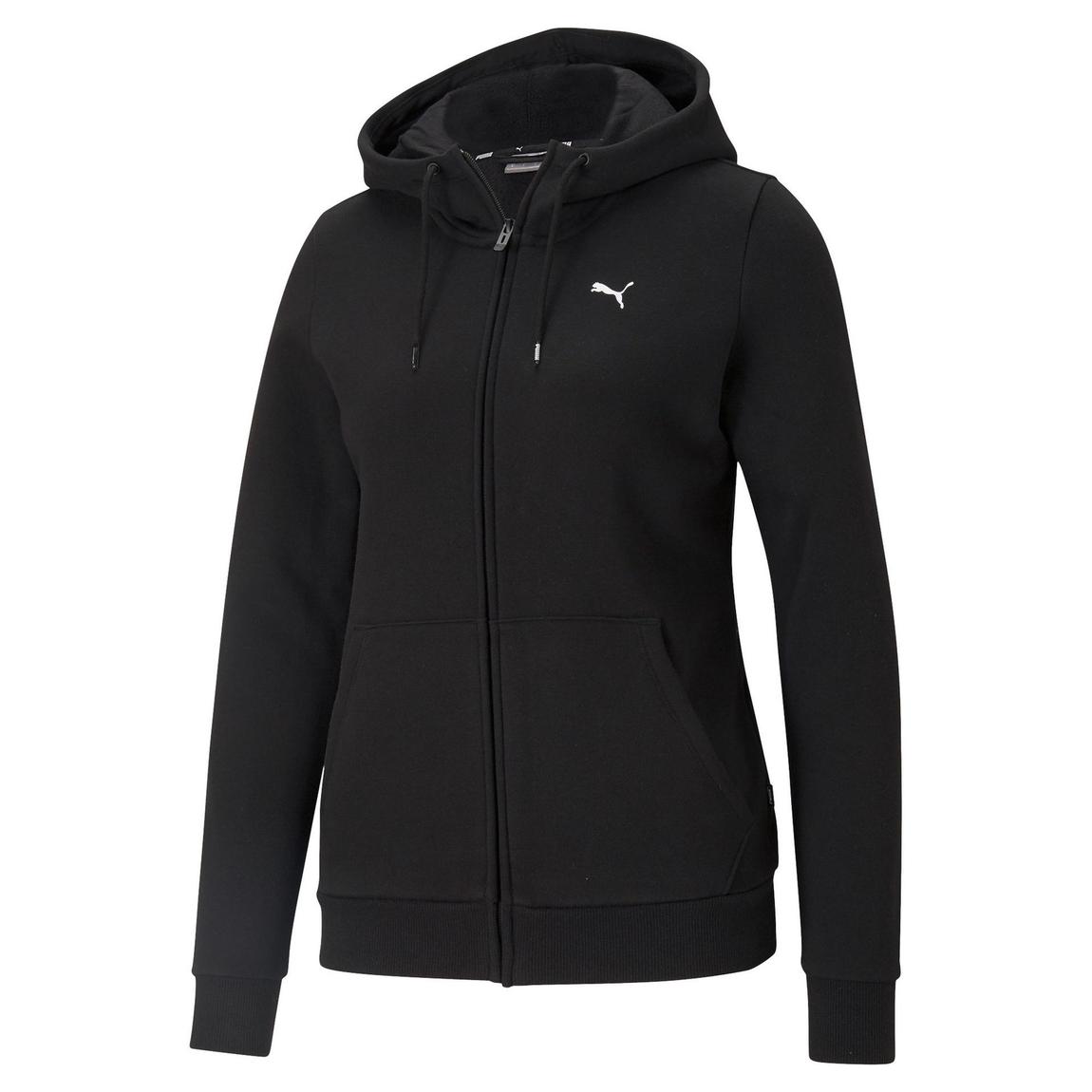 Full Zip Hoodie Cotton Black main product photo