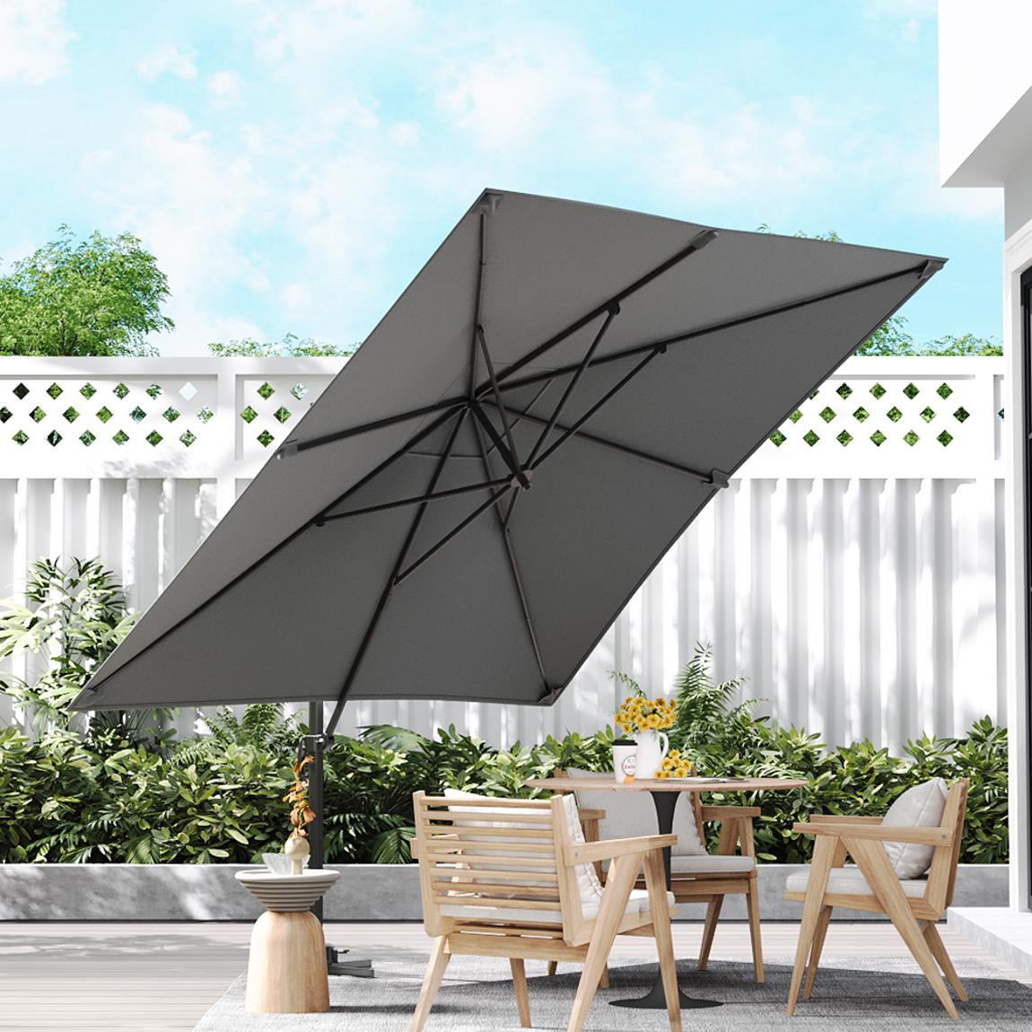 3m x 3m Square Cantilever Garden Parasol main product photo