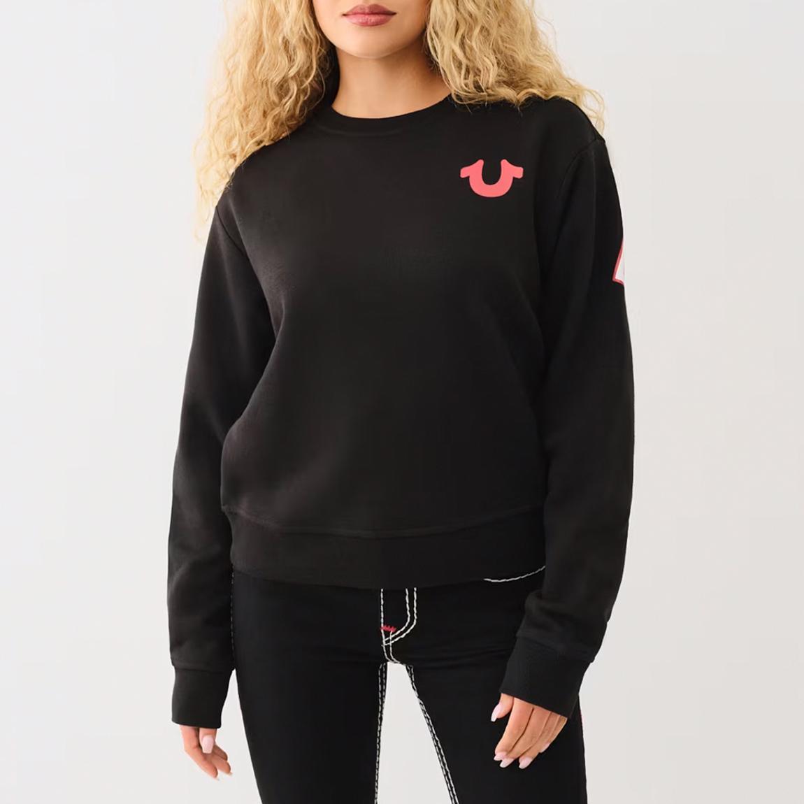 Black Anniversary Relaxed Sweatshirt main product photo