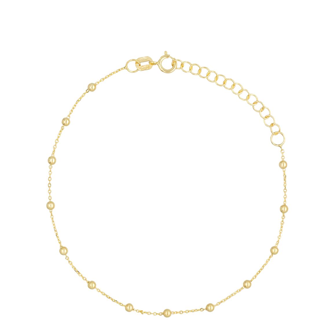 Gold Boule Chain Bracelet main product photo