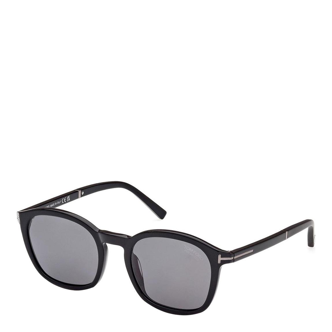 Men's Tom Ford Black Square Sunglasses 56mm main product photo