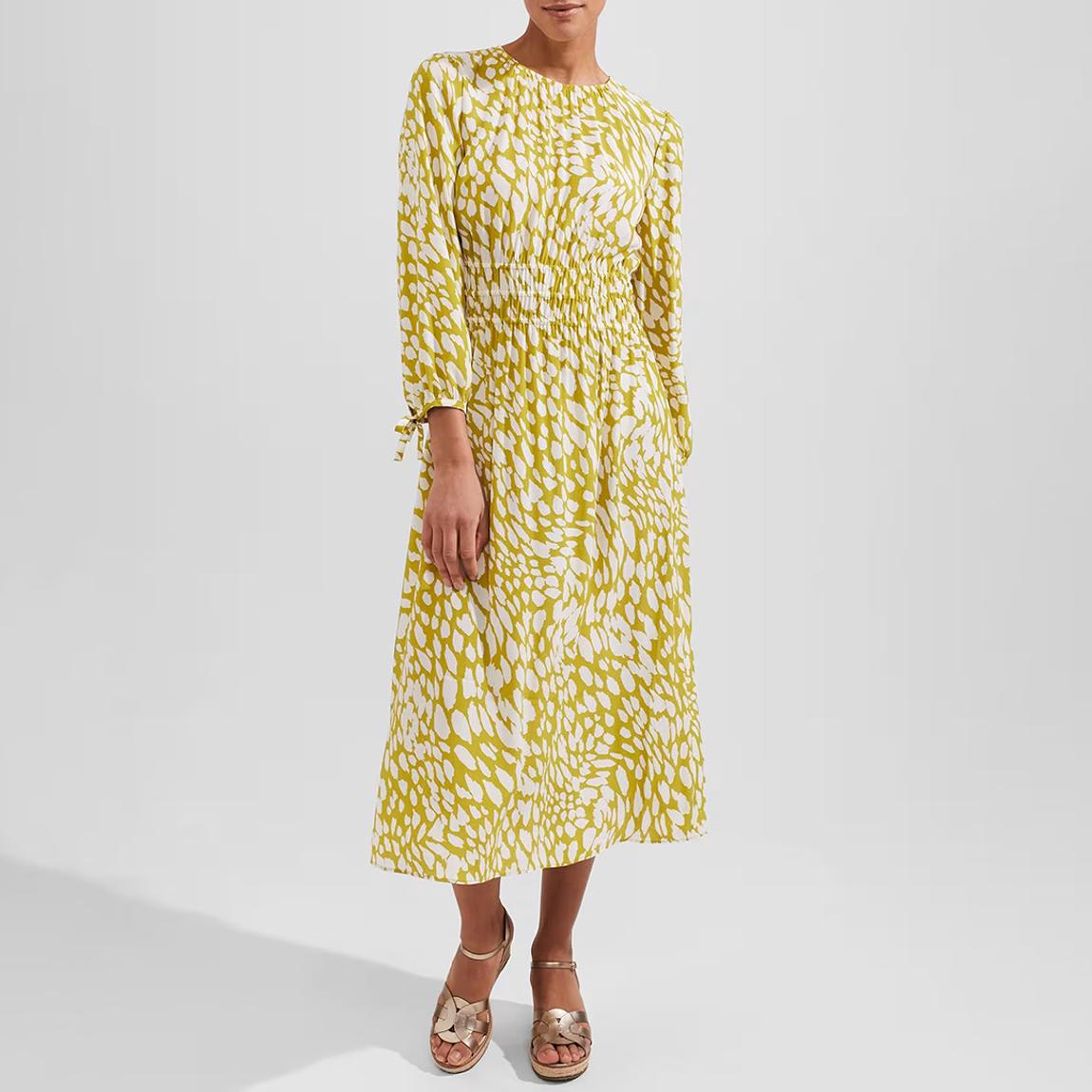 Mustard Meredith Midi Dress main product photo