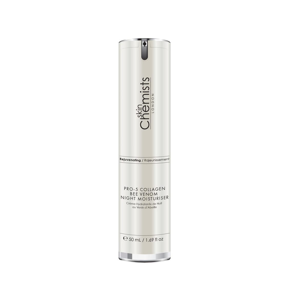 skinChemists Pro-5 Collagen Bee Venom Night Moisturiser 50ml main product photo