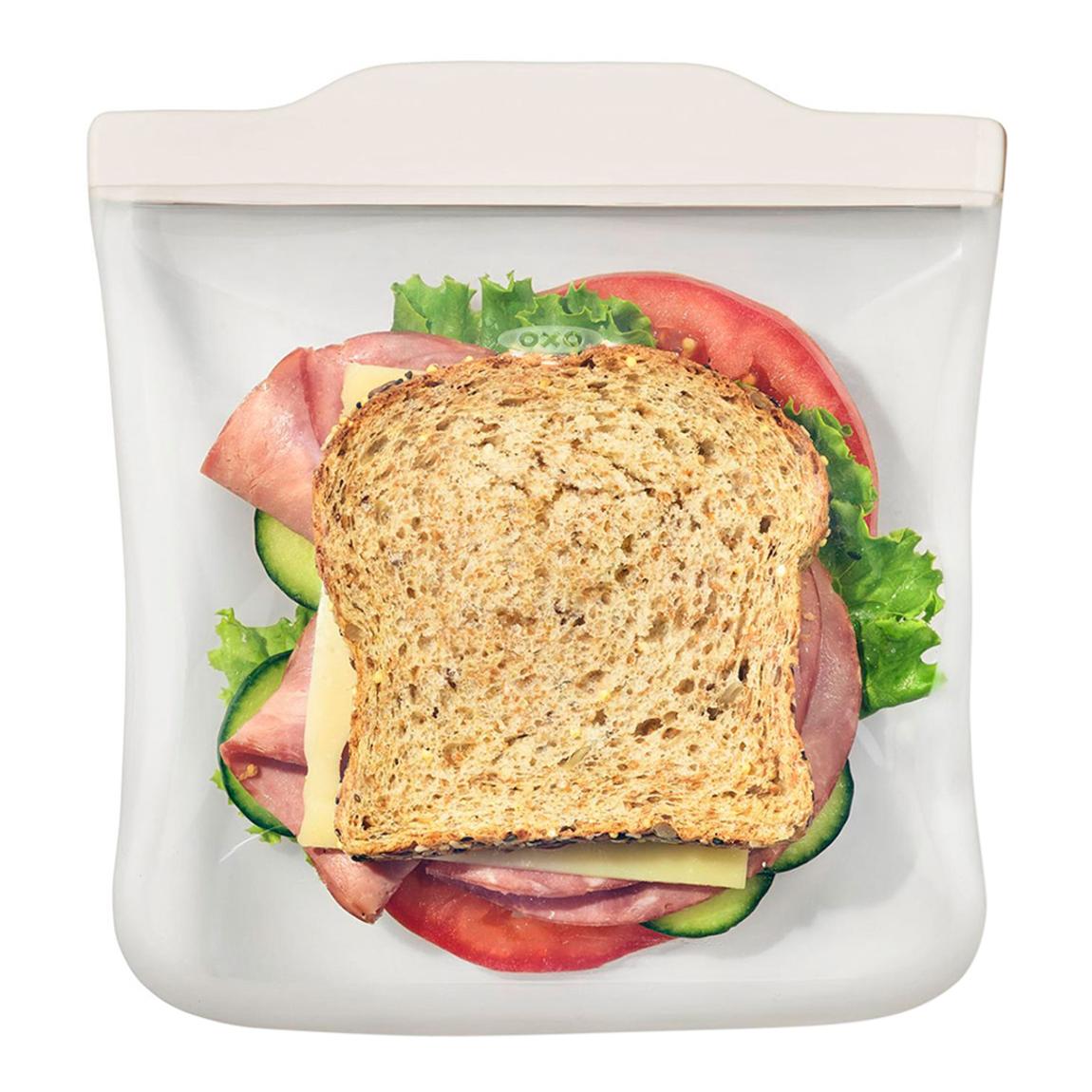 Silicone Reusable Bag, 828ml / 28 Oz main product photo
