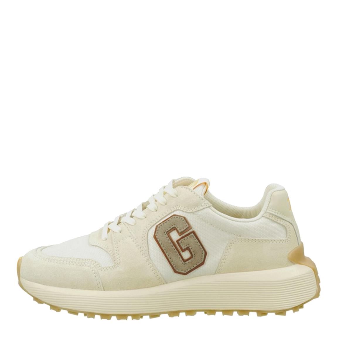 Men's Beige Ronder Suede Trainers main product photo