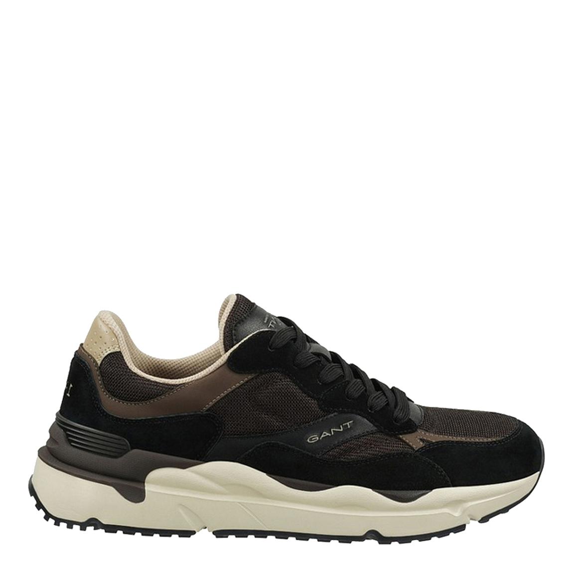 Men's Black Zupimon Suede Trainer main product photo