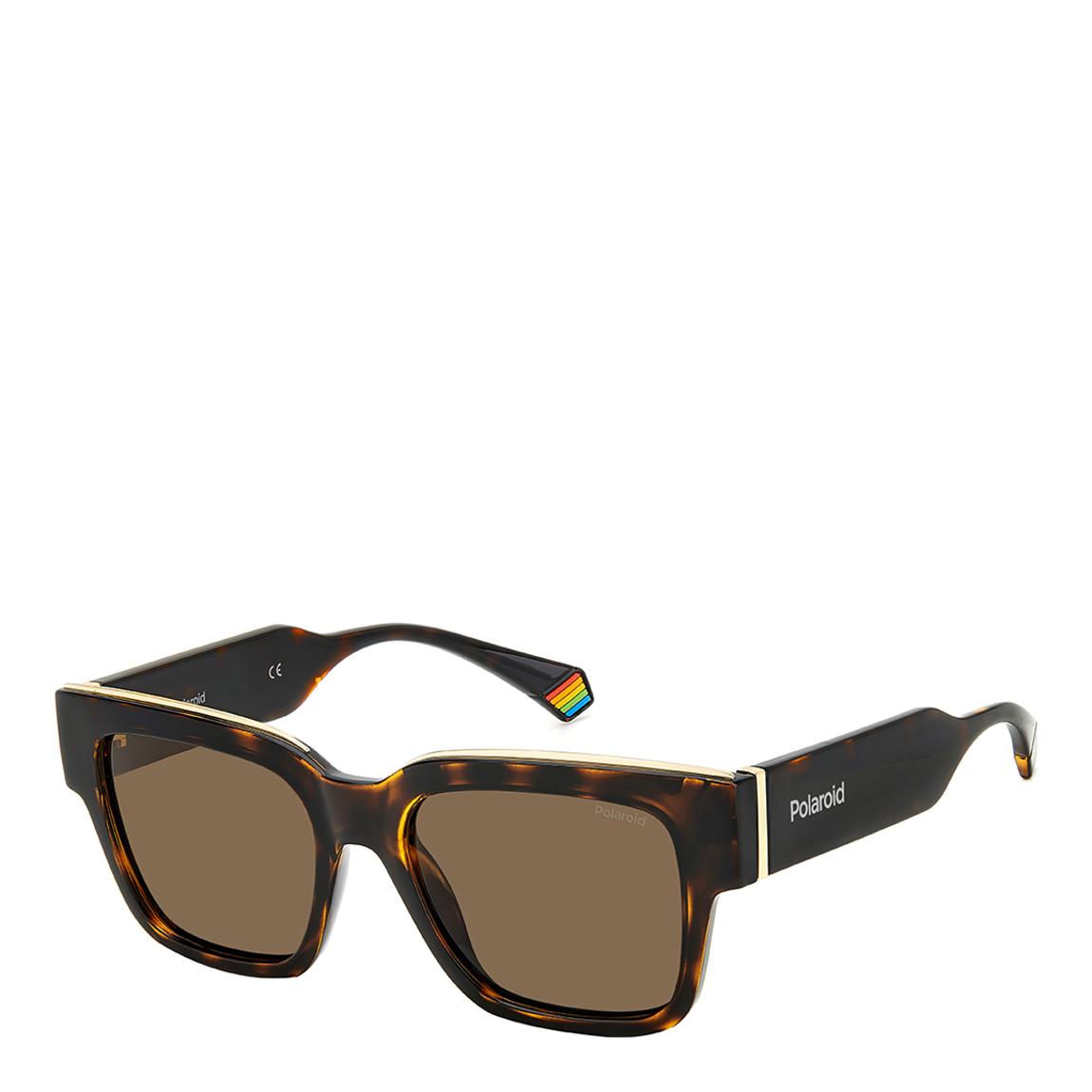 Havana Rectangular Sunglasses 52mm main product photo