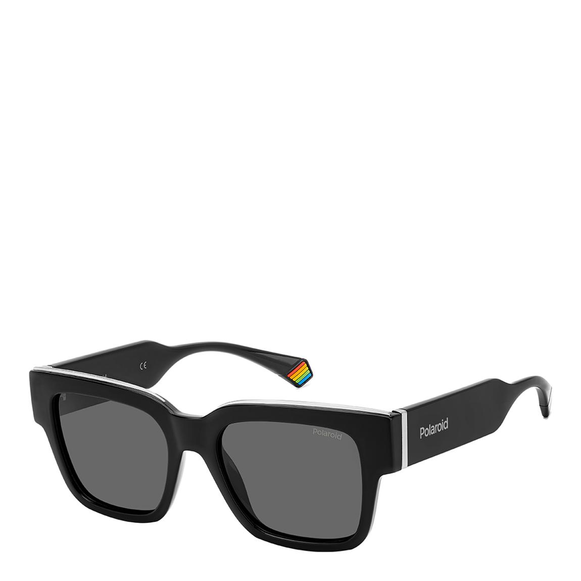 Black Rectangular Sunglasses 52mm main product photo