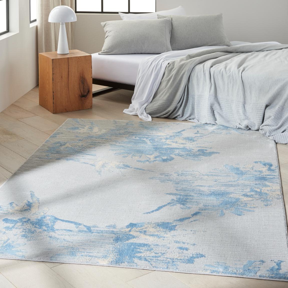 Enchanting 01 Grey Sky 300cm x 229cm Rug main product photo