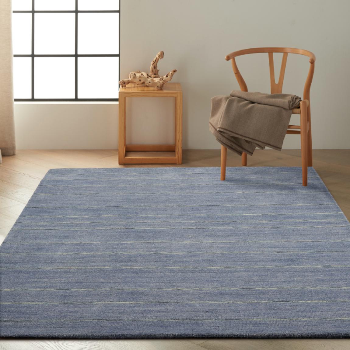 Halo 01 Denim 221cm x 160cm Rug main product photo